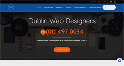 Desktop Screenshot of dublinwebdesigners.ie